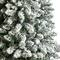5ft. Pre-Lit Flocked Montreal Fir Artificial Christmas Tree, Warm White LED Lights